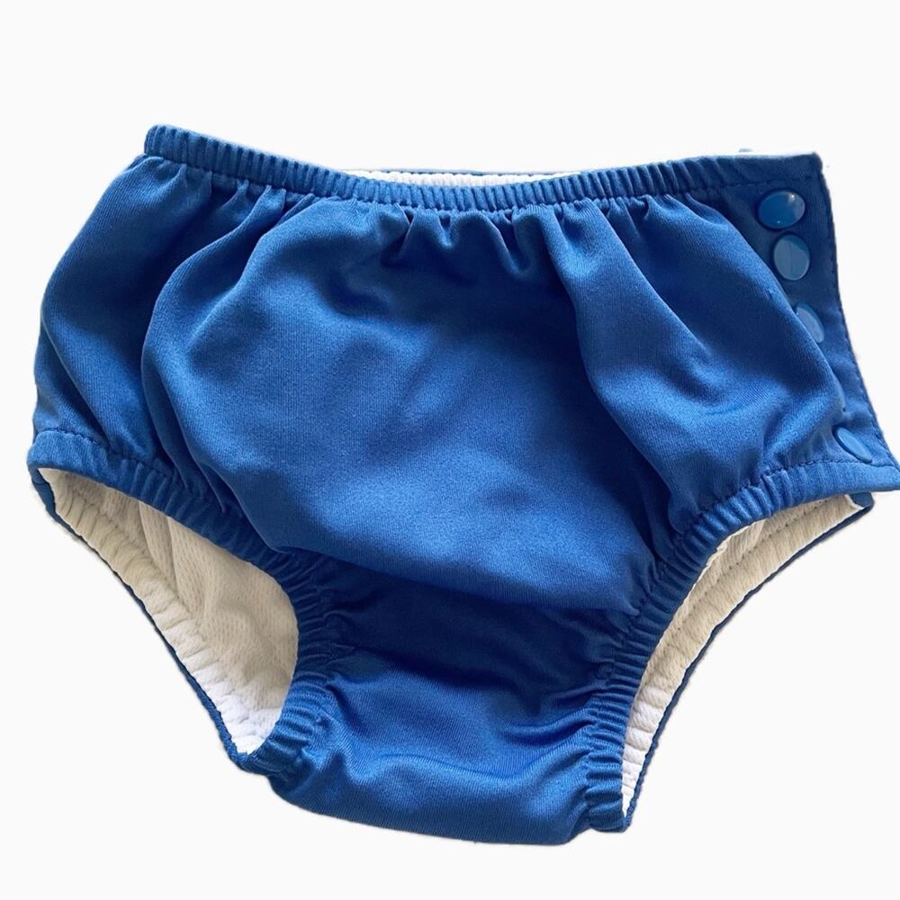 i play. Blue Swim Diaper